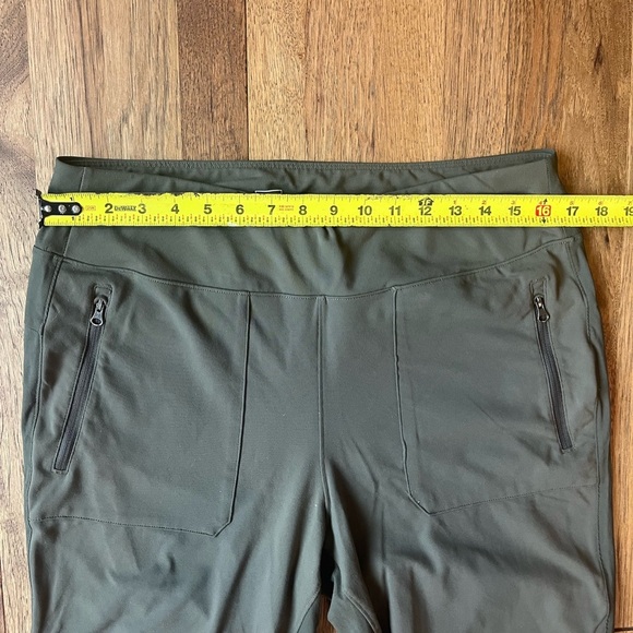 The North Face Green‎ Jogger Legging Pant Women’s Sz XL Running Hiking Outdoor - Picture 4 of 10